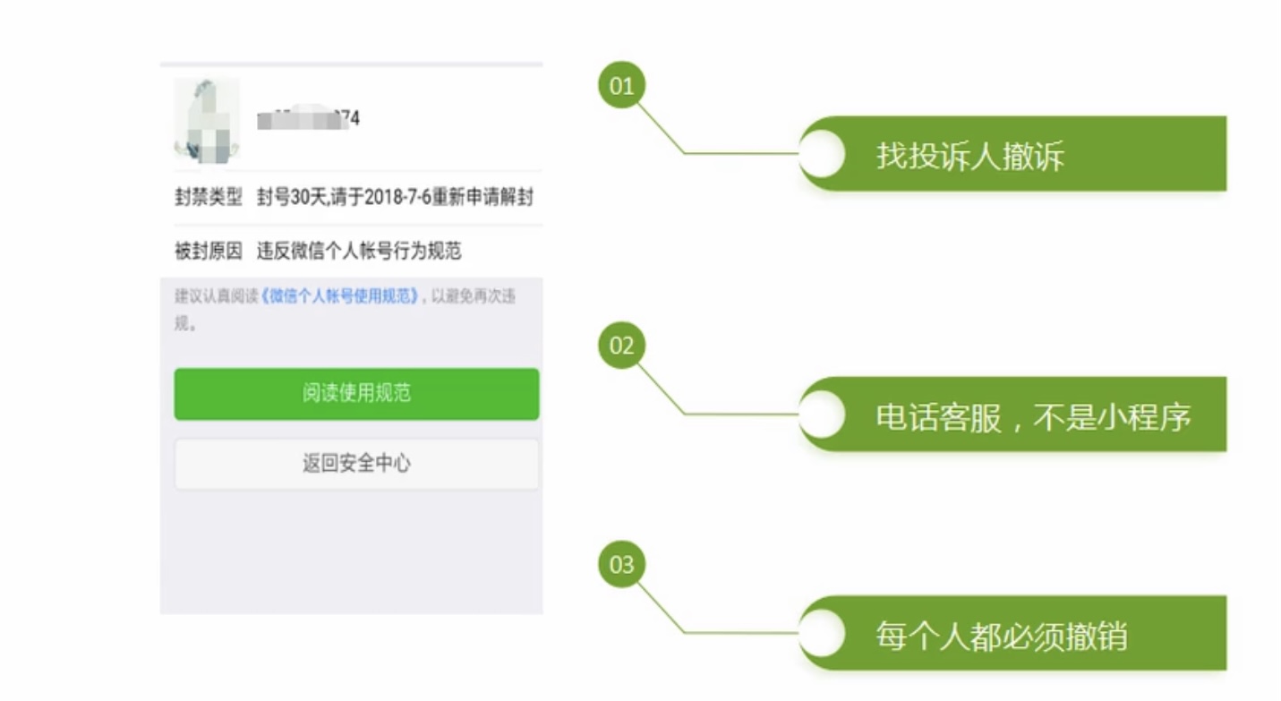 微信封号30天如何强制解封-微信解封啦